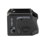 TSM-16G, Subcompact Tactical Weapon-Mounted Light w/Green Laser, Fits Springfield Hellcat, 150 Lumens, 2,700 Candela, Black, .75 Hours of Runtime, IP-X4 Water-Resistant, Rechargeable Battery TSM-16G