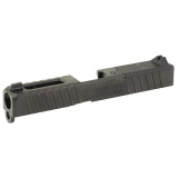 DM Slide, DLC Finish, Black, Direct Mount Optics Ready, For Glock 19 Gen 3, Includes Noveske End Plate, Cover Plate w/Rear Sight, Front Sight 03002514