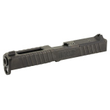 DM Slide, Noveske Barrel, DLC Finish, Black, Direct Mount Optics Ready, For Glock 17 Gen 5, Includes Noveske End Plate, Cover Plate w/Rear Sight, Front Sight 03002708