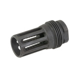 Pig Pen, Flash Hider, 7.62 NATO, Fits AR, 5/8X24 Thread Pitch, Nitride Finish, Black, Short Variant, Includes Shims 05002856
