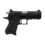 2311 Compact, Semi-automatic, Single Action, Aluminum Frame Pistol, Compact, 9MM, 4.25" Stainless Steel Barrel, DLC Finish, Black, Polymer Grip Module, Dawson Precision Fixed Rear and Fiber Optic Front Sight, Optic Ready, Dawson Precision RMR Cut Optics