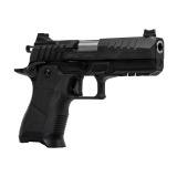 2311 Compact, Semi-automatic, Single Action, Aluminum Frame Pistol, Compact, 9MM, 4.25" Stainless Steel Barrel, DLC Finish, Black, Polymer Grip Module, Plus Capacity Magwell, Dawson Precision Fixed Rear and Fiber Optic Front Sight, Optic Ready, Dawson Pr