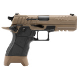 2311 Compact Plus, Single Action, Semi-Automatic, Metal Frame Pistol, Compact, 9MM, 4.25" Barrel, Matte Finish, High Desert, Black Grips, Tritium Night Sights, Optics Ready, 17 Rounds, 3 Magazines, Includes 3 Optic Mounts for RMR, Delta Point Pro, and RM