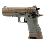 2311, Single Action, Semi-Automatic, Metal Frame Pistol, Full Size, 9MM, 5" Barrel, Matte Finish, High Desert, Sage Grips, Tritium Night Sights, Optics Ready, 17 Rounds, 3 Magazines, Includes 3 Optic Mounts for RMR, Delta Point Pro, and RMSc, Custom OA D