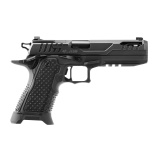 2311 Pro Elite, Single Action, Semi-automatic, Metal Frame Pistol, Full Size, 9MM, 5" Ported Barrel, Matte Finish, Black, All Aluminum Grip Module, Extended Magazine Release, Enhanced Trigger, Tritium Night Sights, Optics Ready, 5 Magpul AMAG Magazines,