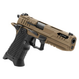2311 Pro Elite, Single Action, Semi-automatic, Metal Frame Pistol, Full Size, 9MM, 5" Ported Barrel, Matte Finish, High Desert Black, All Aluminum Grip Module, Extended Magazine Release, Enhanced Trigger, Tritium Night Sights, Optics Ready, 5 Magpul AMAG