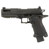 2311 Pro Elite, Single Action, Semi-automatic, Metal Frame Pistol, Full Size, 9MM, 5" Ported Barrel, Matte Finish, Black, All Aluminum Grip Module, Extended Magazine Release, Enhanced Trigger, Tritium Night Sights, Optics Ready, 3 Magpul AMAG Magazines,