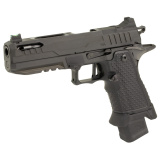 2311 Pro Elite, Single Action, Semi-automatic, Metal Frame Pistol, Full Size, 9MM, 5" Ported Barrel, Matte Finish, Black, All Aluminum Grip Module, Extended Magazine Release, Enhanced Trigger, Tritium Night Sights, Optics Ready, 3 Magpul AMAG Magazines,
