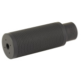 Milkman, Suppressor, 9MM, 6" Length, Titatnium, Cerakote Finish, Black, HUB Compatible Direct Thread Mount, 1/2X28 MM