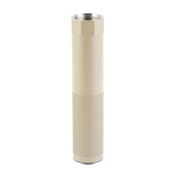 Universe-36, Suppressor, 36 Caliber, 7" Long, Inconel Construction, Matte Finish, Flat Dark Earth, HUB Compatible, 14oz, 9MM Low Back Pressure Endcap, Does Not Include Mount UNI36FDE