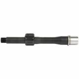 Barrel, Fits AR15, 300 Blackout, 8", Pistol Length Gas System, Threaded 5/8-24, Medium Profile, Nitride Finish, Includes Adjustable Gas Block, Black B-300-8-P-TG-BLK