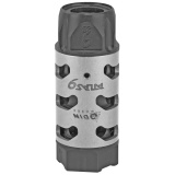 Atlas 9, Muzzle Brake, 9MM, 1/2-28 Threaded, Stainless Steel MB-ATLAS-9-28