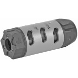 Atlas 9, Muzzle Brake, 9MM, 1/2-28 Threaded, Stainless Steel MB-ATLAS-9-28