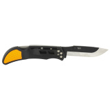Razor EDC Lite, Folding Knife, Plain Edge, 3" Blades, 420J2 Stainless Steel, Orange and Black Handle, Includes (4) Drop Point Blades RLB30-30C