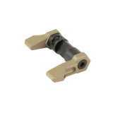 SAFE45, Ambidextrous Safety Selector, 45 Degree, Cerakote Finish, Flat Dark Earth, For AR-15/AR-10/LR 308 SAFE45-FDE
