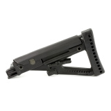 Archangel, Stock, Black, AK-series 4Position Stock, With Recoil Pad, Most Stamped Receiver AKs AA123