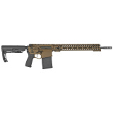 Revolution DI, 308 Win, 16.5" Barrel, 1:10 Twist, Cerakote Burnt Bronze Finish, Mission First Tactical Furniture, 14.5" M-LOK Rail, Triple Port Muzzle Brake, 4.5lb POF Drop-In Trigger, 1-20Rd PMAG 01582