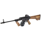 Roaring Rebel, 22 LR, 14.5" Pinned (16" OAL) Barrel, Anodized Finish, Black, 1 Drum Magazine, 35 Rounds 01792