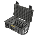 V525PF5 Vault, Pistol Case, Foam 5 Pistol Cutout, Polyethylene Construction, Matte Finish, Black VCV525-0060-BLK