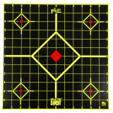 Splatter Shot Sight In Targets Peel and Stick 12 Inch Green 12 Pack