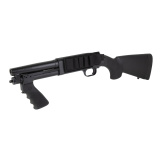 Jack SBS FS, Short Barreled Shotgun, Pump Action, 12 Gauge, 3" Chamber, 7.5" Barrel, Cerakote Finish, Black, Hogue Grips, Hogue OverMolded Rubber ButtStock, 2 Rounds JK12SBS-0120101