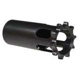 Piston, Fits 1/2X28, Anodized Finish, Black PISTON-1-2X28