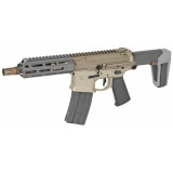 Honey Badger, Semi-automatic Pistol| 300 Blackout, 7" Barrel, Flat Dark Earth Finish, Q Pistol Brace, 30Rd HB-300BLK-7IN-PISTOL