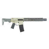 Sugar Weasel SD, Semi-automatic, Short Barreled Rifle, 300 Blackout, 7" Threaded Barrel, Flat Dark Earth, Collapsible Stock, MLOK Handguard, Sugar Weasel Suppressor Included, 30 Rounds SW-300BLK-7IN-SHORTY-SD