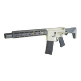 Sugar Weasel SD, Semi-automatic, Short Barreled Rifle, 300 Blackout, 7" Threaded Barrel, Flat Dark Earth, Collapsible Stock, MLOK Handguard, Sugar Weasel Suppressor Included, 30 Rounds SW-300BLK-7IN-SHORTY-SD