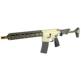 Sugar Weasel, Semi-automatic, Short Barrel Rifle, 5.56 NATO, 13" Threaded Barrel, Clear Anodized Finish, Flat Dark Earth Cerakote, 6 Position Stock, 1 Magazine, 30 Rounds, Product Finishes, Shade Variations and Other Imperfections Are Normal Due to the M