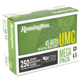 UMC .45 ACP 230 Grain Metal Case 250 Pack