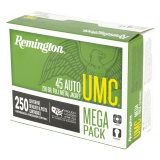UMC .45 ACP 230 Grain Metal Case 250 Pack