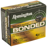 Golden Saber, 9MM Luger, 147 Grain, Brass Jacketed Hollow Point Bonded, 20 Round Box 29343