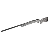 700, Long Range, Bolt Action Rifle, 7MM PRC, 26" Threaded Barrel, Matte Finish, Black, Timney Impact700 Trigger, HS Precision Stock, Grey with Black & White Speckles, 3 Rounds, Right Hand R84173