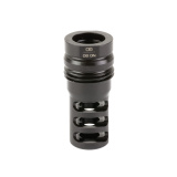 3 Port Brake .338, Muzzle Brake, 5/8X24 Thread Pitch, Matte Finish, Black MB024
