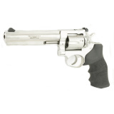 Model GP-100 .357 Magnum 6 Inch Full Shroud Barrel Satin Stainless Finish Adjustable Sights 6 Round