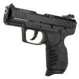 SR22, Double Action/Single Action, Semi-automatic, Polymer Frame Pistol, Compact, 22LR, 3.5" Barrel, Anodized Finish, Black, Black Rubber Grip, 3 Dot Adjustable Sights, 10 Rounds, 2 Magazines 03657