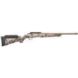 American Rimfire Standard, Bolt Action Rifle, 17 HMR, 18" Cold Hammer Forged Barrel, Threaded, 1:9 Twist, Camo Synthetic Stock, Bronze Cerakote Finish, Right Hand, 1 Mag, 9Rd, Factory Installed Scope Rail, Weighs 5.9lbs 8374
