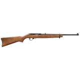 10/22, America's 250th Anniversary Edition, Rifle, Semi-automatic, .22 LR, 18.5" Cold-Hammer Forged Barrel, 1:16 Twist, Satin Finish, Black, Hardwood Stock, Adjustable Rear Sight, Gold Bead Front Sight, 10 Rounds, "Made in the 250th Year of American Libe