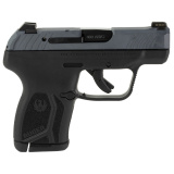 LCP MAX, Single Action Only, Semi-automatic, Polymer Frame Pistol, Compact, 380ACP, 2.75" Barrel, Cerakote Finish, Cobalt Kinetic Slate Blue, Tritium Front Sight with White Outline and Drift Adjustable Rear Sight, Integrated Trigger Safety, 10 Rounds, 1
