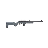 PC Carbine, Magpul Backpacker, Semi-automatic, Rifle, 9MM, 16.12", Fluted Barrel, 1/2x28 Threaded,Black, Stealth Gray Magpul Backpacker Stock, Adjustable Ghost Ring Rear Sight, Blade Front Sight, 10 Rounds, 1 Magazine 19134