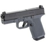 RXM, Striker Fired, Semi-automatic, Polymer Frame Pistol, Full Size, 9MM, 4" Barrel, Nitride Finish, Black Slide, Magpul EHG Gray Frame, Optics Ready, Front Night Sight, 10 Rounds, 2 Magpul PMAG GL19 Magazines, Includes (1) Magpul Black EHG RG9 Grip (MPI
