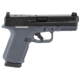 RXM, Striker Fired, Semi-automatic, Polymer Frame Pistol, Full Size, 9MM, 4" Barrel, Nitride Finish, Black Slide, Magpul EHG Gray Frame, Optics Ready, Front Night Sight, 15 Rounds, 2 Magpul PMAG GL19 Magazines, Includes (1) Magpul Black EHG RG9 Grip (MPI