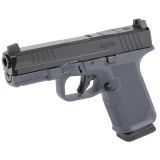RXM, Striker Fired, Semi-automatic, Polymer Frame Pistol, Full Size, 9MM, 4" Barrel, Nitride Finish, Black Slide, Magpul EHG Gray Frame, Optics Ready, Front Night Sight, 15 Rounds, 2 Magpul PMAG GL19 Magazines, Includes (1) Magpul Black EHG RG9 Grip (MPI