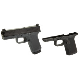RXM, Striker Fired, Semi-automatic, Polymer Frame Pistol, Full Size, 9MM, 4" Barrel, Nitride Finish, Black Slide, Magpul EHG Gray Frame, Optics Ready, Front Night Sight, 15 Rounds, 2 Magpul PMAG GL19 Magazines, Includes (1) Magpul Black EHG RG9 Grip (MPI
