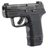 LCP MAX Pro, Semi-automatic, Double Action Only, Polymer Frame Pistol, 380 ACP, 2.8" Barrel, Nitride Finish, Black, Magpul Enhanced Handgun Grip, Drift Adjustable Rear, Tritium with White Outline Front Sight, (1)-13 Round Magazine and (1)-10 Round Magazi