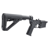 AR Lower, Complete Lower Receiver, Multi Caliber, Anodized Finish, Black, Magpul MOE-K2 Grip and DT Carbine Stock, Ruger Elite 452 Trigger 28501
