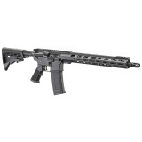 Harrier AR-15 223 Remington/5.56 NATO, 16.1" Barrel, A2 Flash Hider, Anodized Finish, Black, A2 Grip, M4 Collapsible Stock, Free Float M-LOK Handguard, 1 Magazine, 30 Rounds 28601, Semi-automatic Rifle