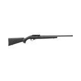 10/22, Semi-automatic, 22LR, 20" Threaded Barrel, 1/2X28 Thread Pitch, Satin Finish, Black, Optic Ready, Manual Safety, Hogue Overmold Stock, BX-22 Trigger, 10 Round Rotary Magazine 32032