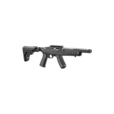 10/22 SBR Takedown, Semi-automatic, Short Barreled Rifle, 22 LR, 10" Cold Hammer-Forged Barrel, Threaded 1/2X28, Matte Finish, Black, Picatinny Rail, Pistol Grip, Folding Adjustable Stock, 15 Rounds, 1 Magazine, OAL 26" 33001